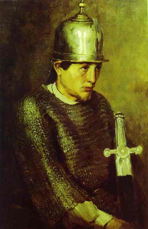 Le Chevalier au carrefour - Viktor Vasnetsov
