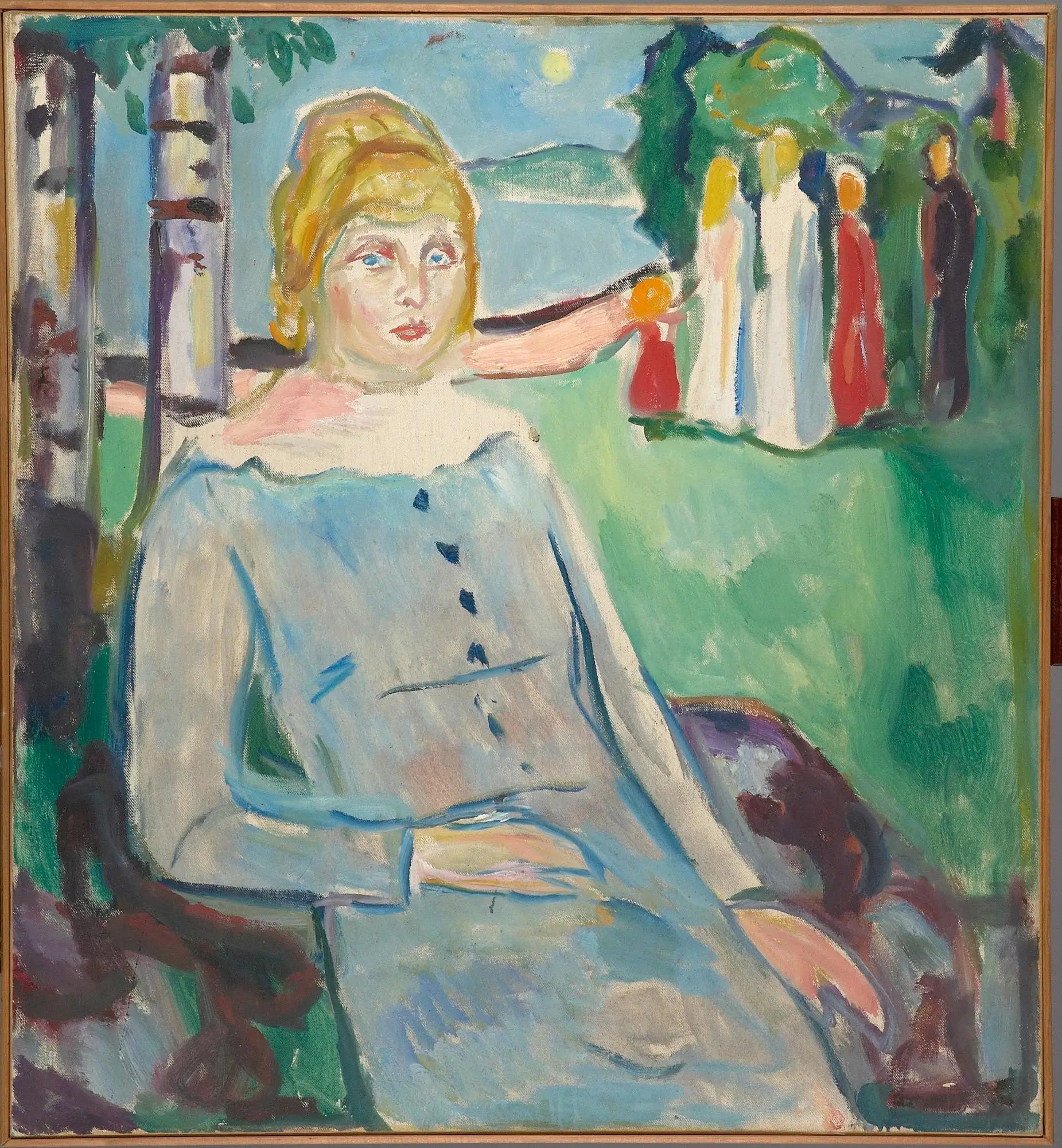 Dagny Konow - Edvard Munch image 1 copie de tableau peinte à la main