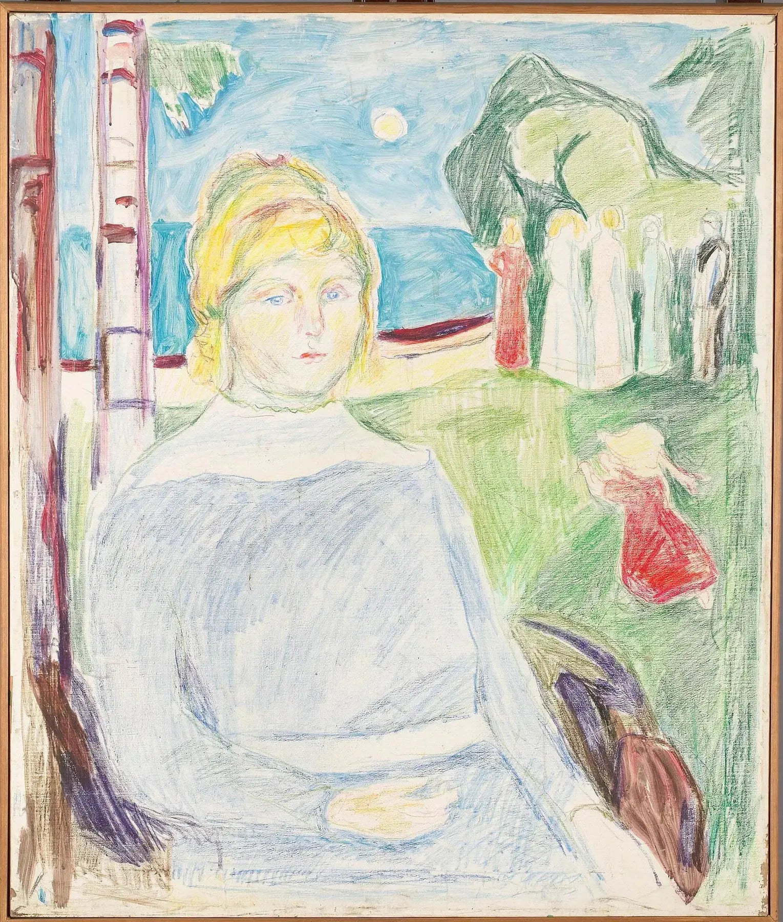 Dagny Konow - Edvard Munch image 1 tableau peint à l’huile sur toile