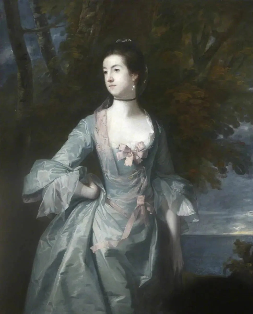 Dame Anne Bonfoy, née Eliot (1729-1810) - Joshua Reynolds image 1 copie peinte à la main à l’huile
