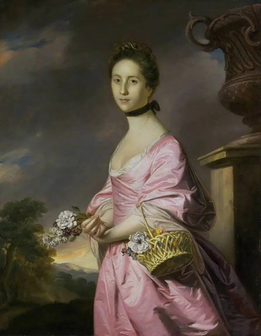 Dame Anstruther - Joshua Reynolds image 1 reproduction de peinture à l’huile