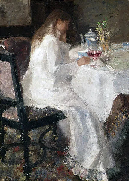 Dame en blanc - Jan Toorop