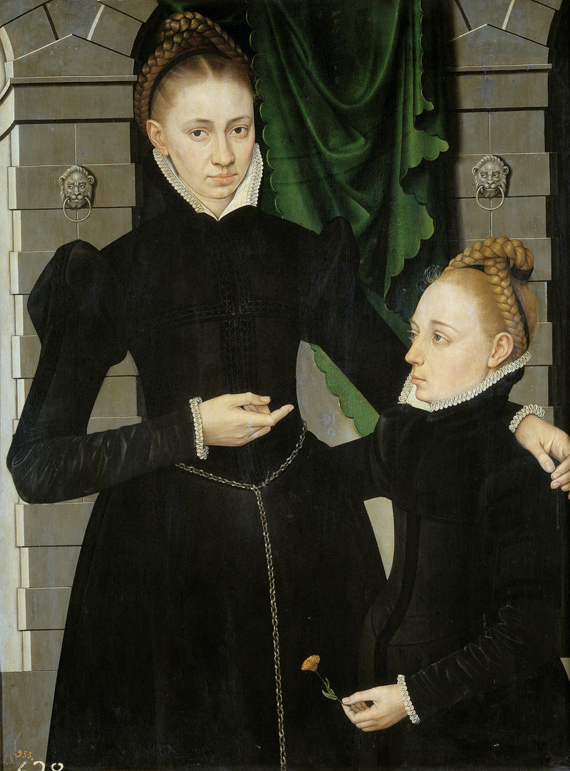 Dame et fille - Adriaen van Cronenburg