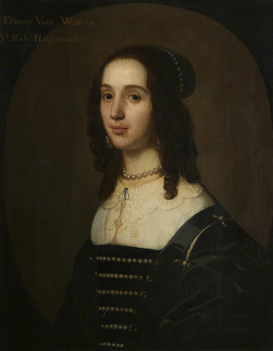 Dame Frances Honywood - Gerrit van Honthorst image 1 copie peinte à la main à l’huile