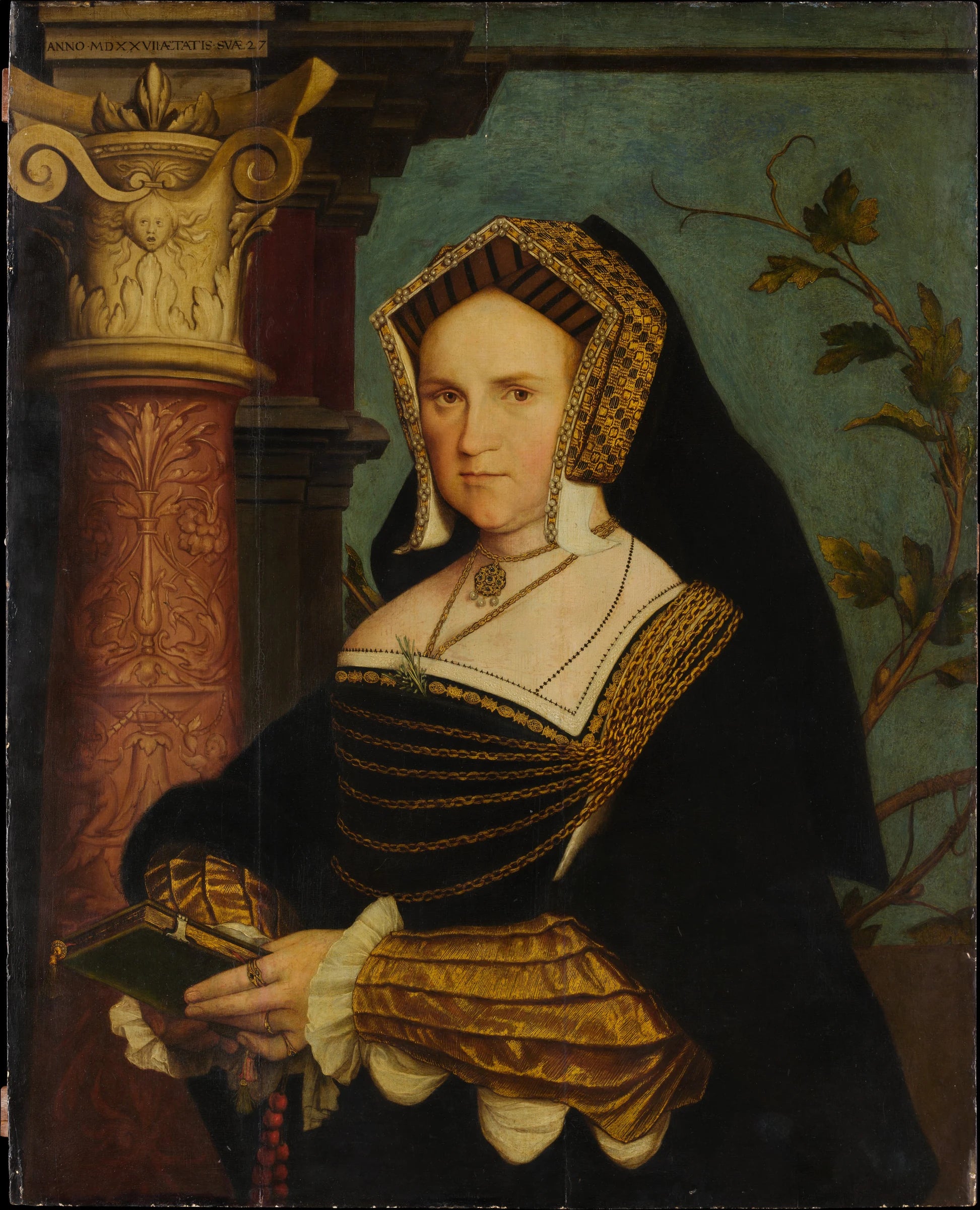 Dame Guildford (Mary Wotton, 1499-1558) - Hans Holbein the Younger