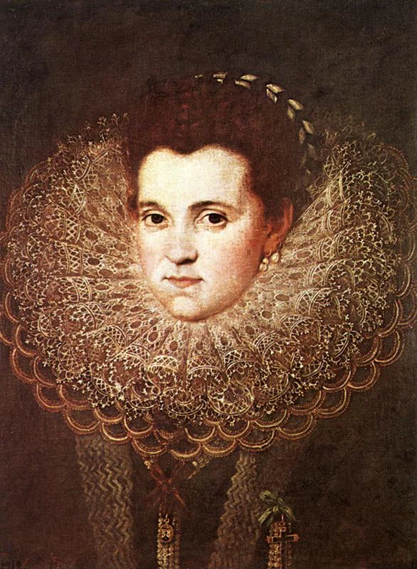 Dame inconnue - Juan Pantoja de la Cruz