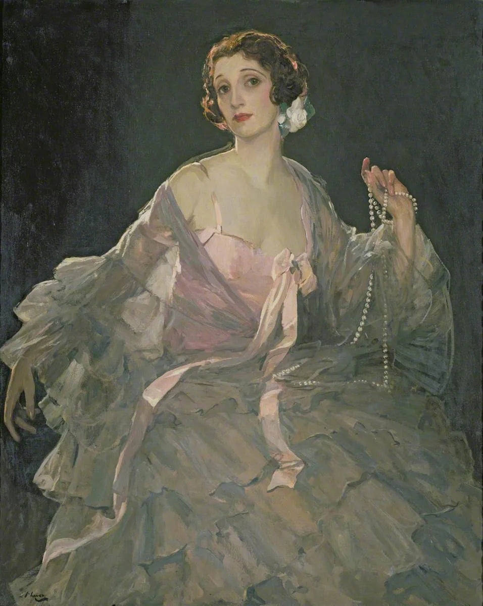 Dame Lavery - John Lavery image 1 reproduction artisanale de tableau