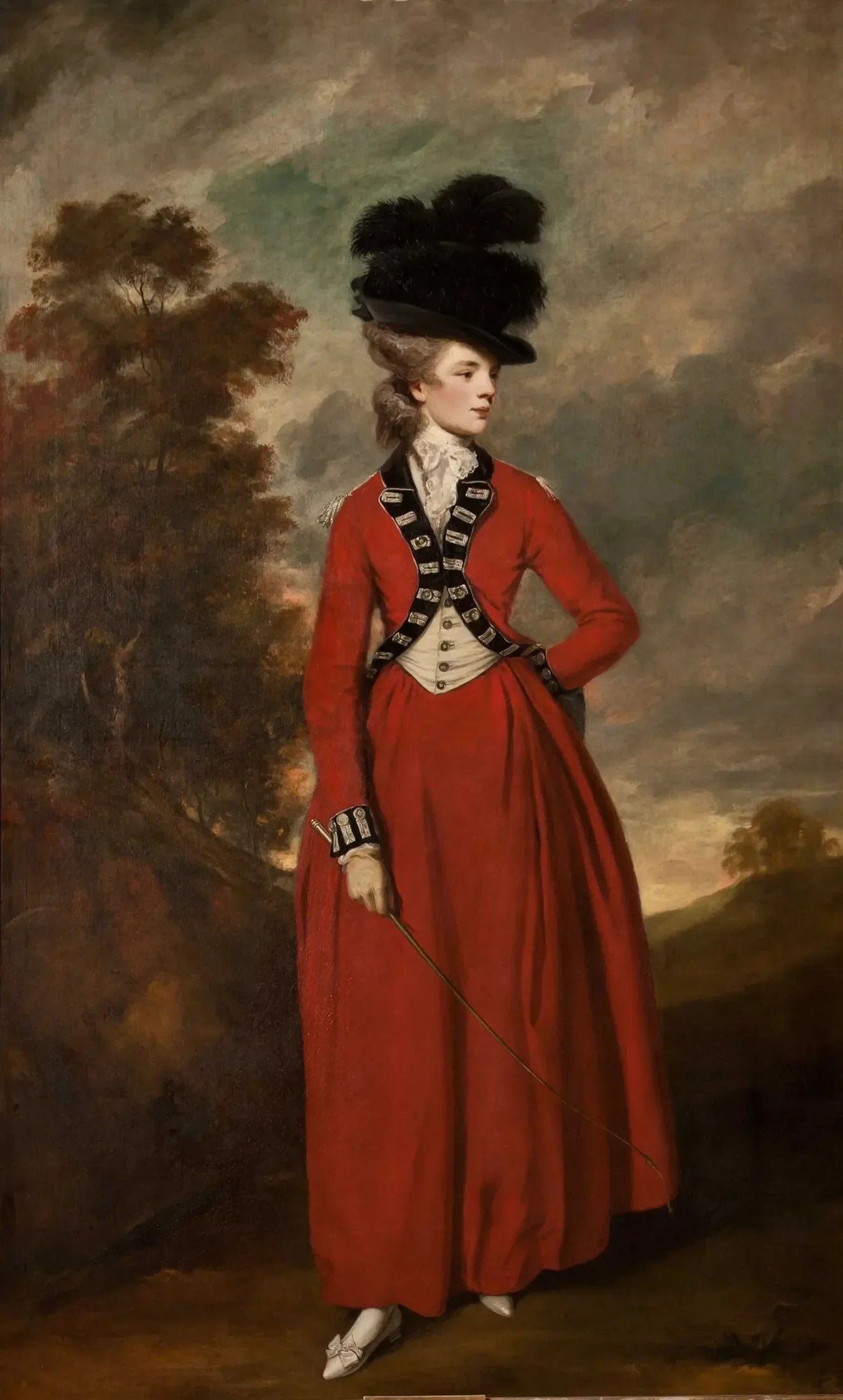 Dame Worsley - Joshua Reynolds image 1 reproduction réalisée par Alpha Reproduction