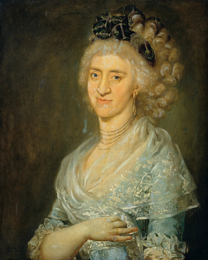 Damenbildnis - Barbara Krafft