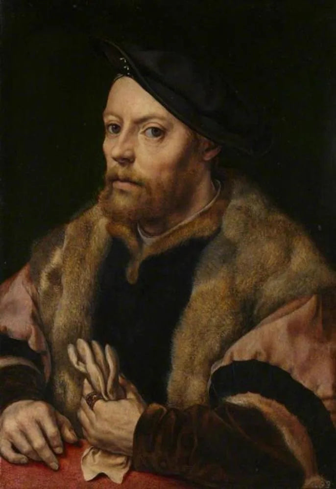 Damião de Goes (?) - Jan Gossaert image 1 reproduction artisanale de tableau
