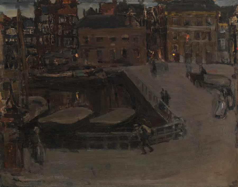 Damrak le soir - Isaac Israëls