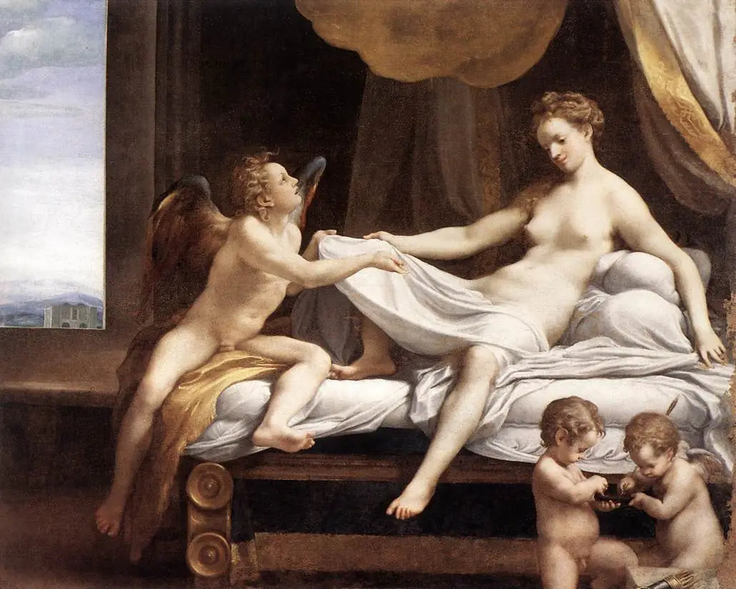 Danaé - Antonio da Correggio image 1 reproduction d’œuvre d’art à l’huile
