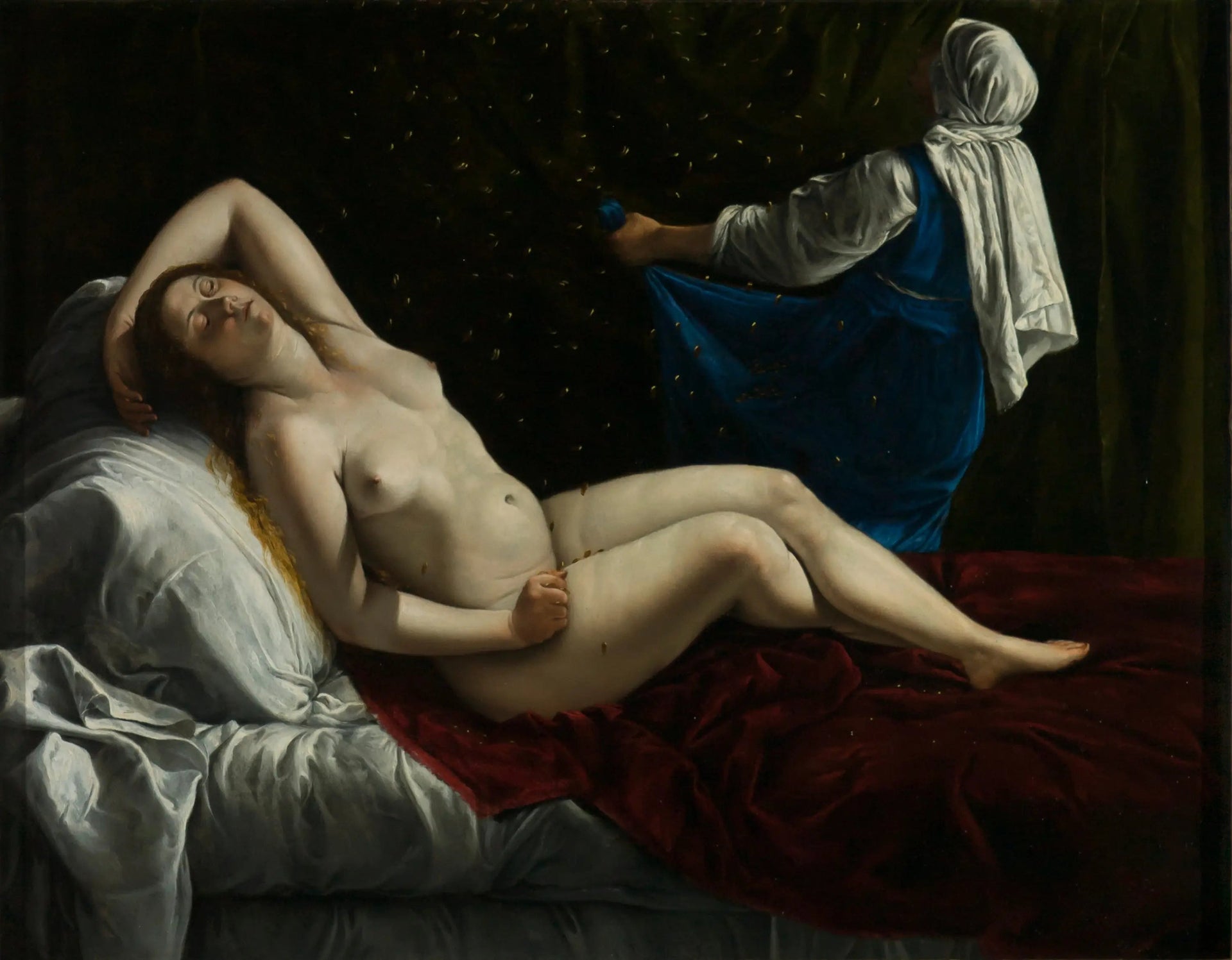 Danaé - Artemisia Gentileschi image 1 reproduction d’œuvre d’art à l’huile