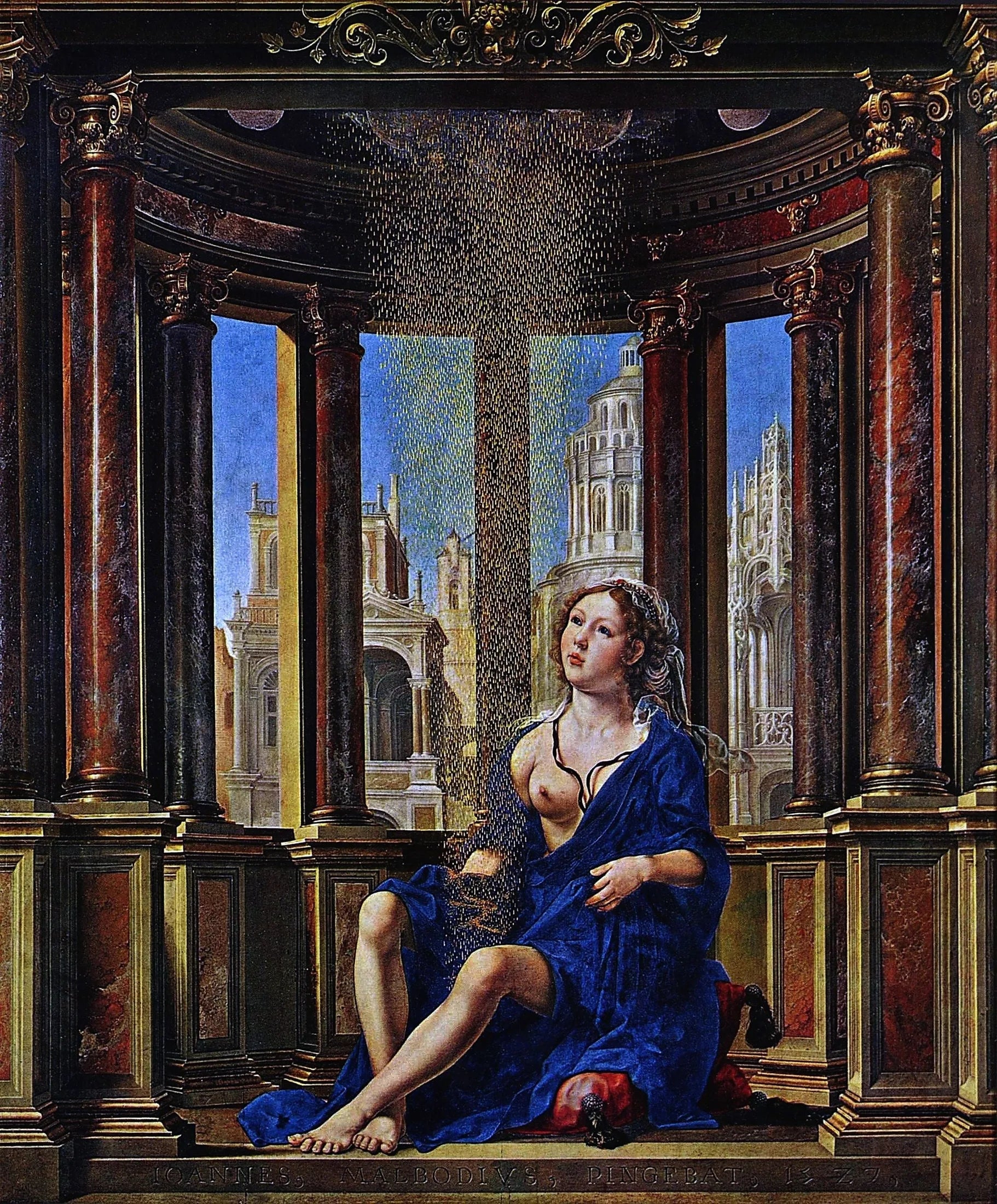 Danaé - Jan Gossaert image 1 reproduction réalisée par Alpha Reproduction