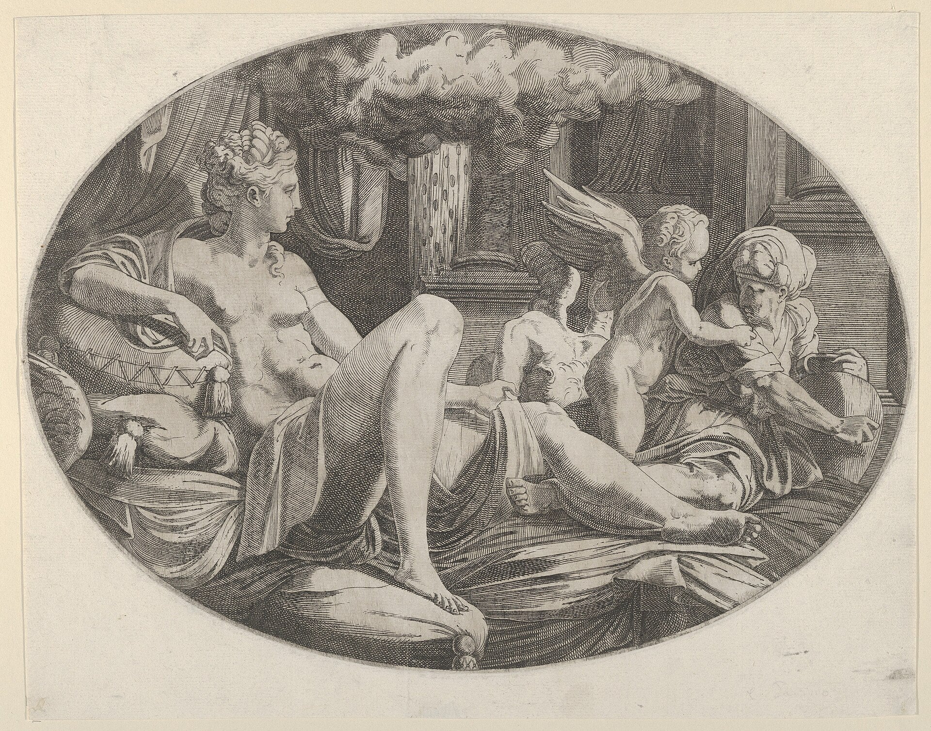 Danaé - Francesco Primaticcio