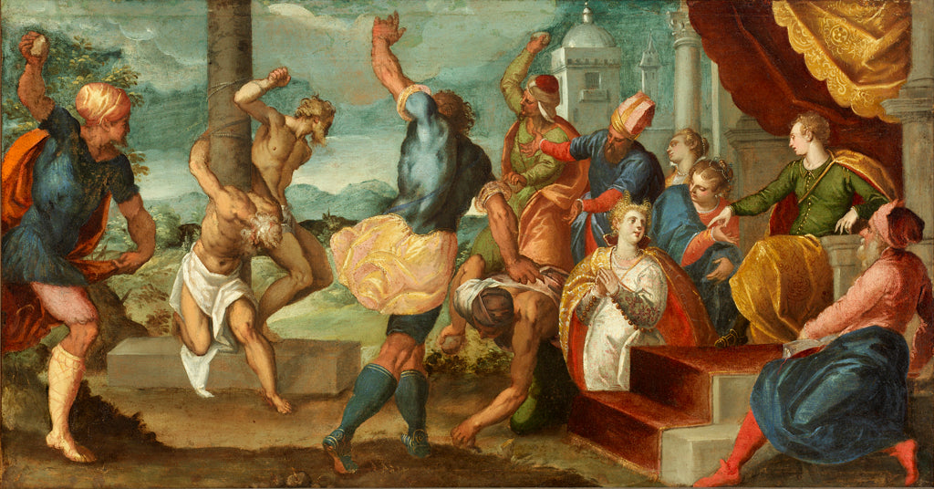 Daniel dans le jugement des anciens - Jacopo Tintoretto image 1 copie de tableau peinte à la main