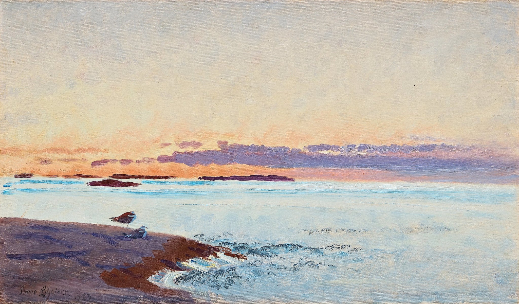 Dans l'archipel - Bruno Liljefors image 1 reproduction d’œuvre d’art à l’huile