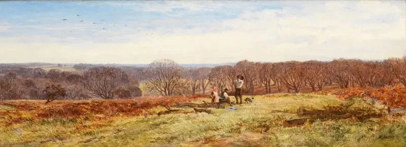 Dans la New Forest, Hampshire - Heywood Hardy