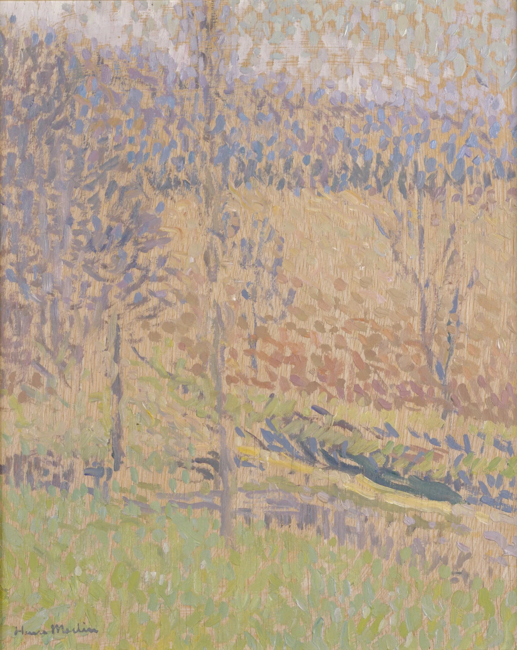 Dans le Brouillard - Henri-Jean Guillaume Martin image 1 copie de tableau peinte à la main