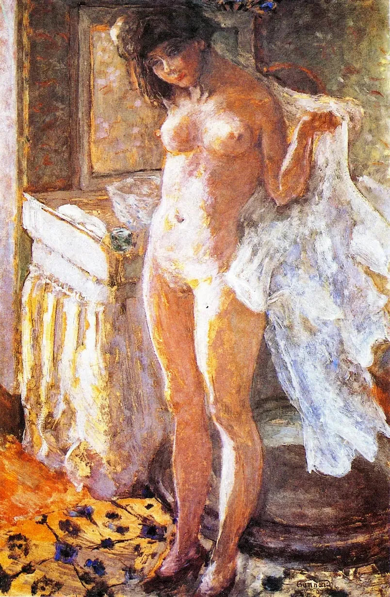 Dans le cabinet de toilette - Pierre Bonnard