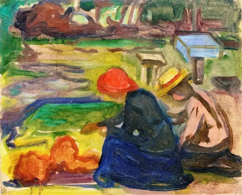 Dans le jardin - Edvard Munch