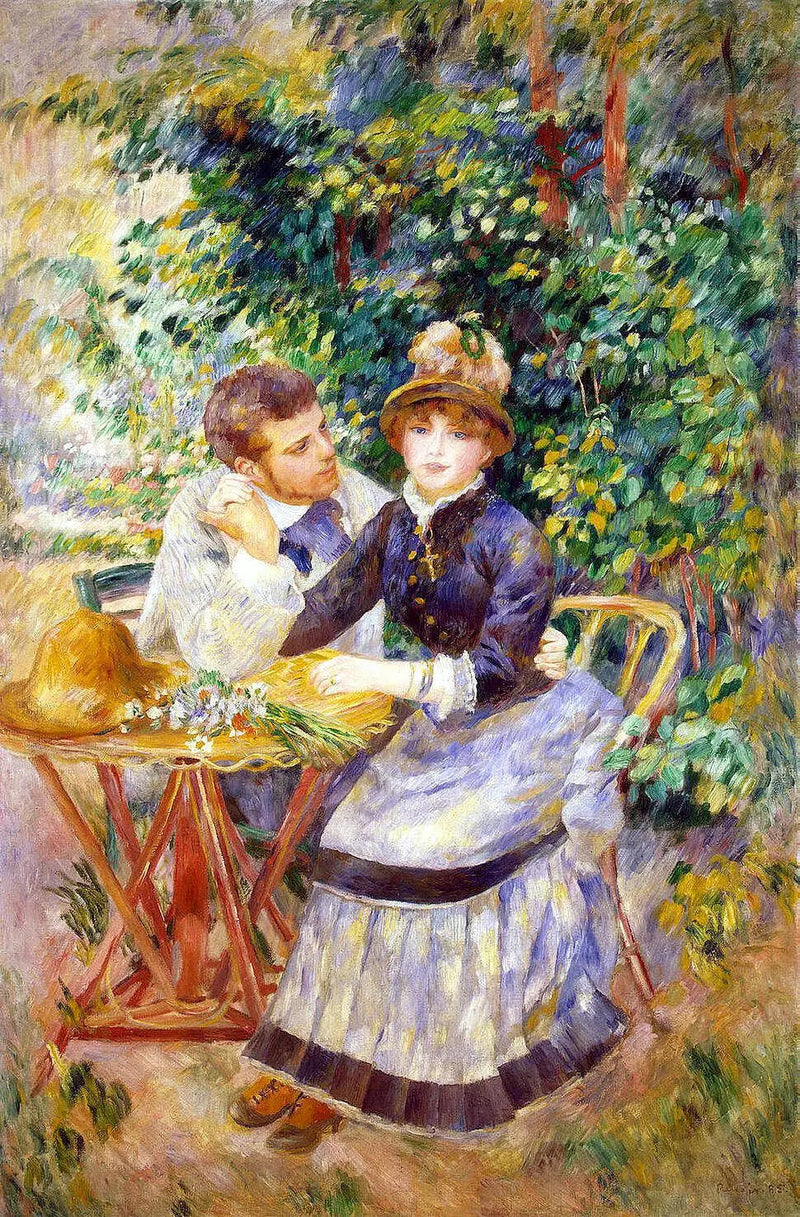 Dans le jardin - Pierre-Auguste Renoir