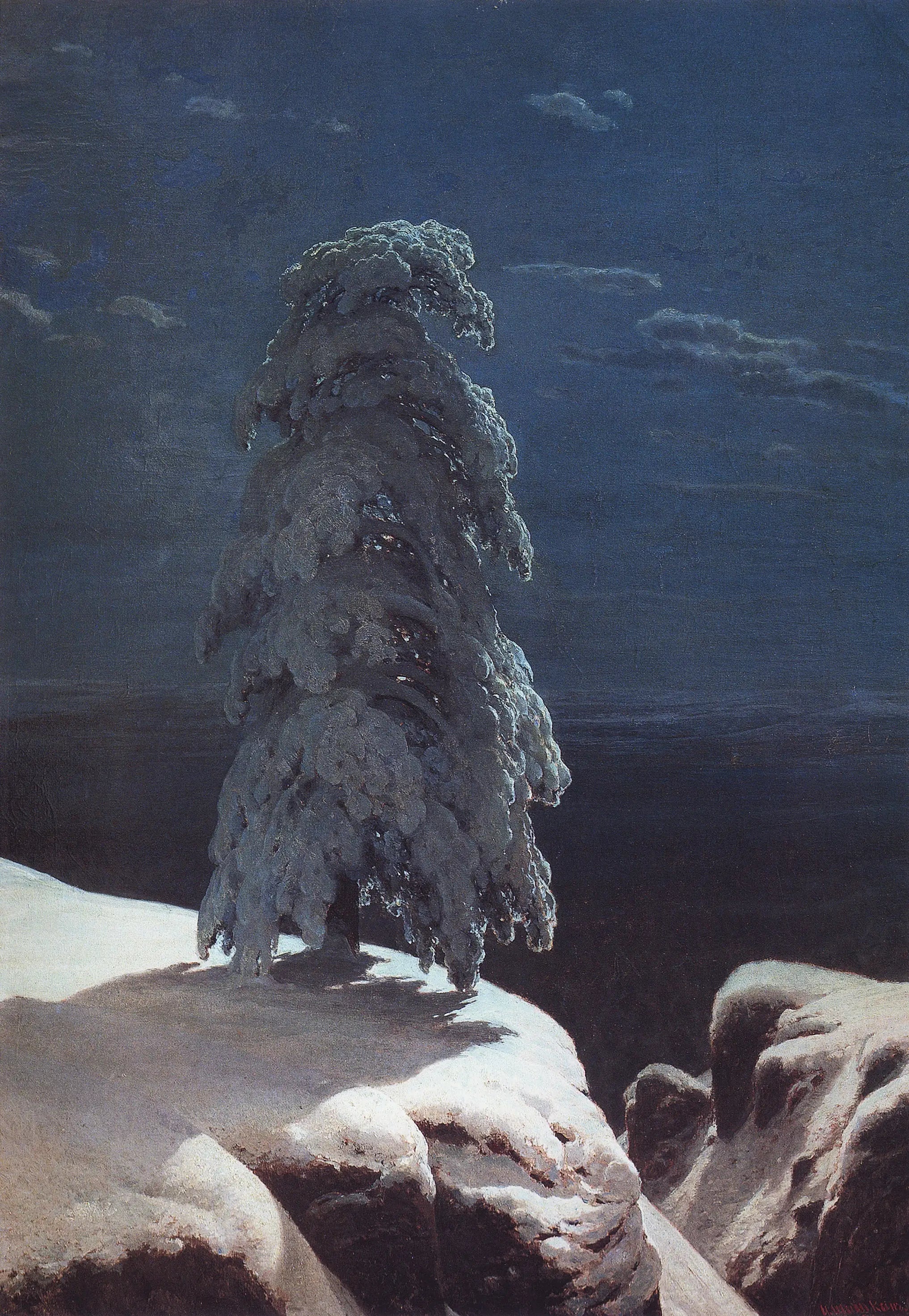 Dans le Nord sauvage - Ivan Chichkine image 1 reproduction d’œuvre d’art à l’huile