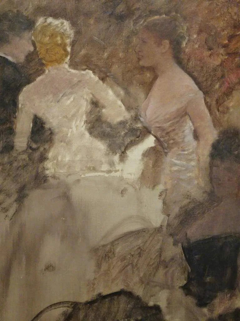 Dans le salon - Giuseppe De Nittis image 1 reproduction d’œuvre d’art à l’huile