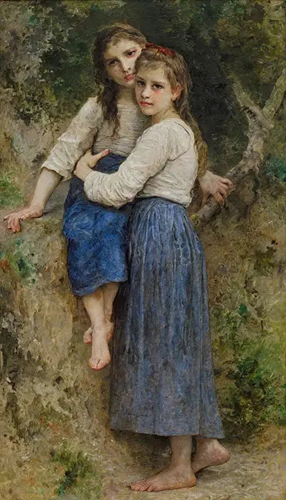 Dans les bois - Bouguereau