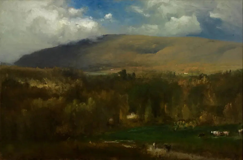 Dans les collines du Berkshire - George Inness