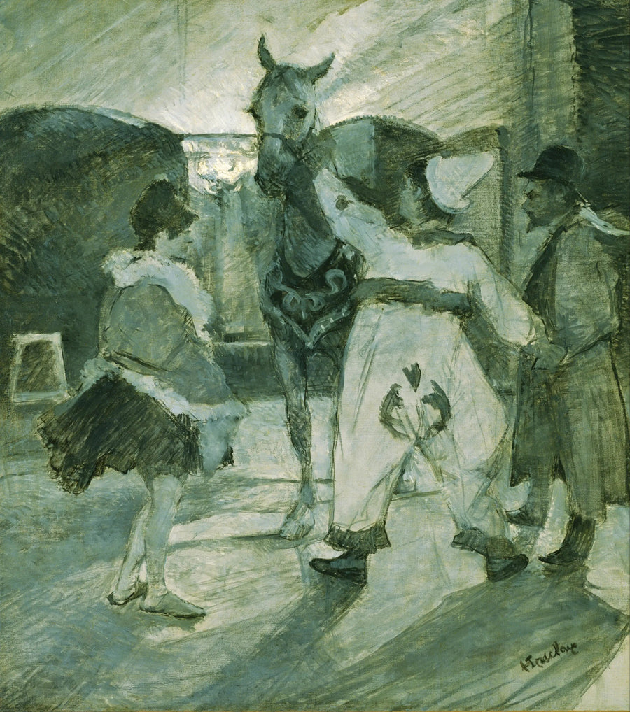 Dans les coulisses du cirque - Henri de Toulouse-Lautrec