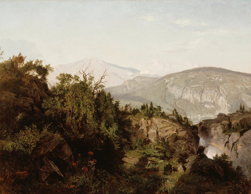 Dans les montagnes Adirondack - William Trost Richards
