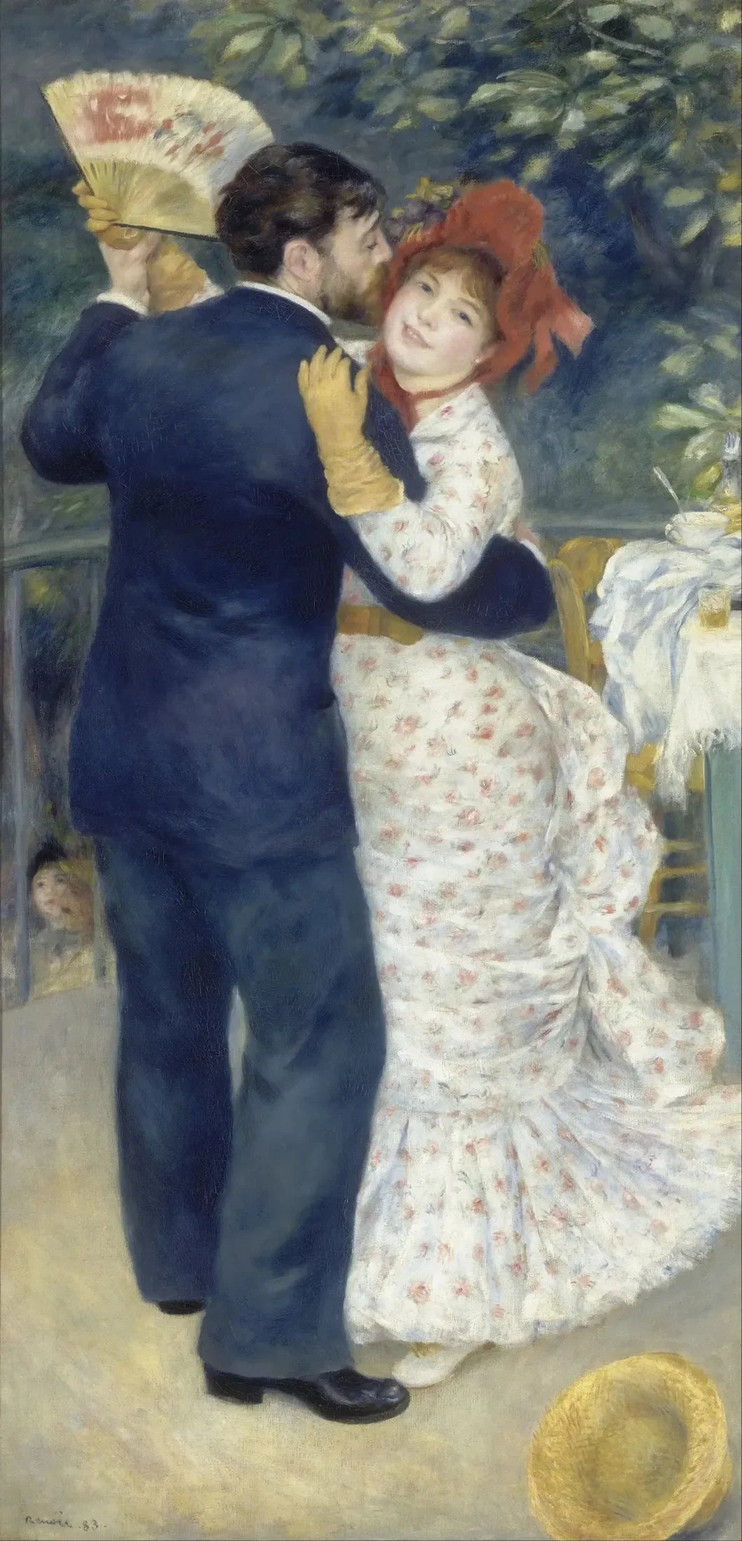Danse à la campagne - Pierre-Auguste Renoir image 1 reproduction d’œuvre d’art à l’huile