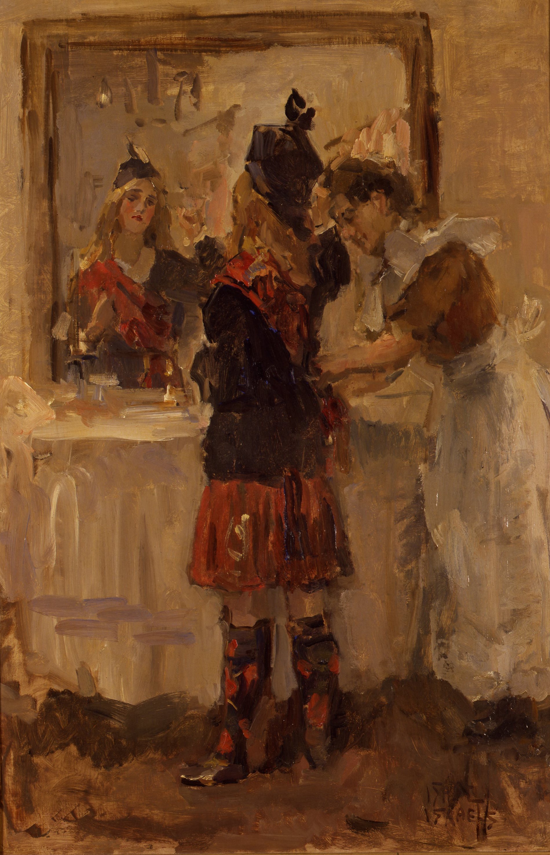 danse écossaise - Isaac Israëls image 1 reproduction d’œuvre d’art à l’huile