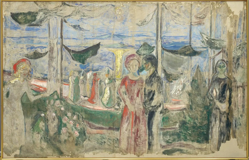 Danse sur la plage - Edvard Munch