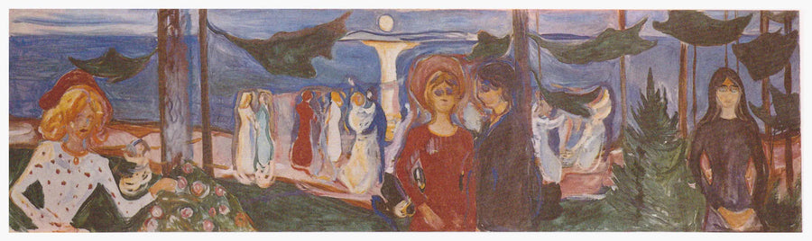Danse sur la plage (Frise Linde) - Edvard Munch