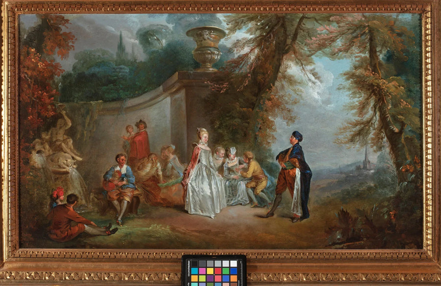 Danse vénitienne (Fêtes Vénitiennes) - Antoine Watteau