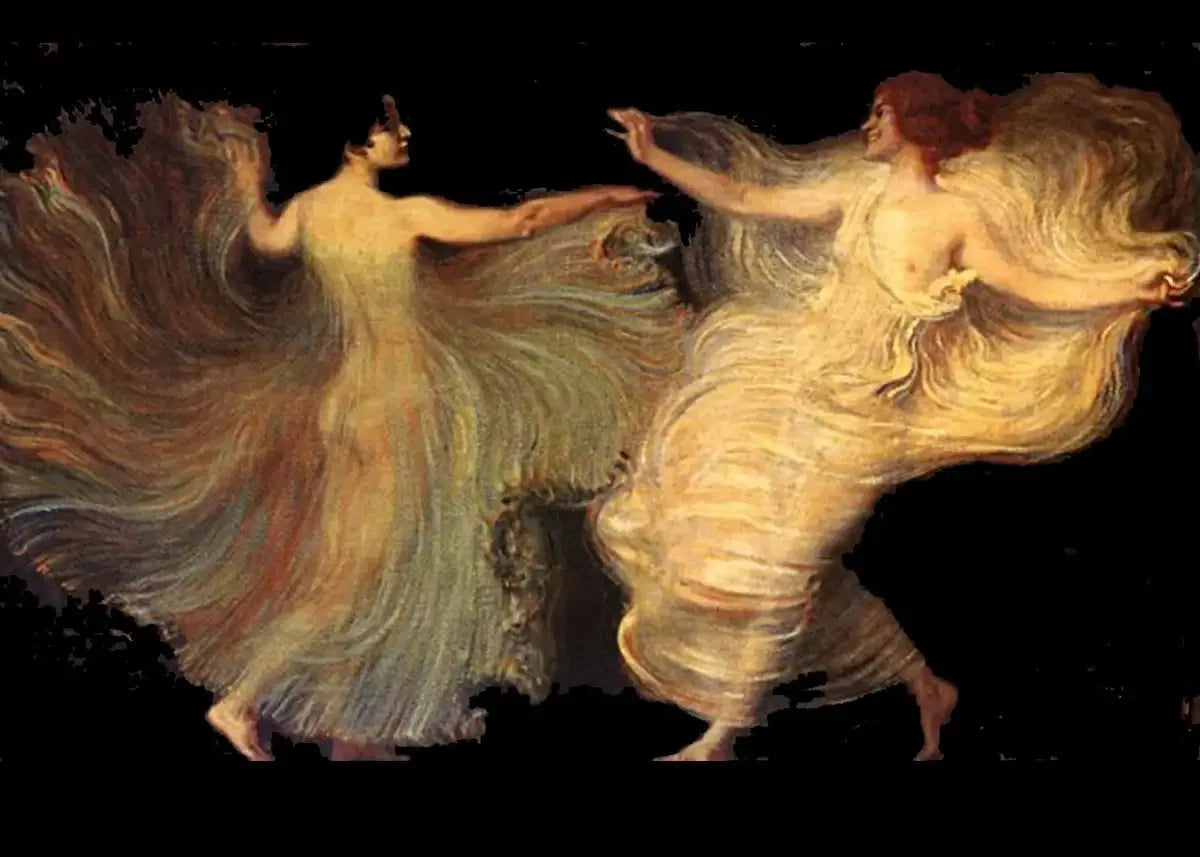 Danseurs - Franz Von Stuck image 1 reproduction réalisée par Alpha Reproduction