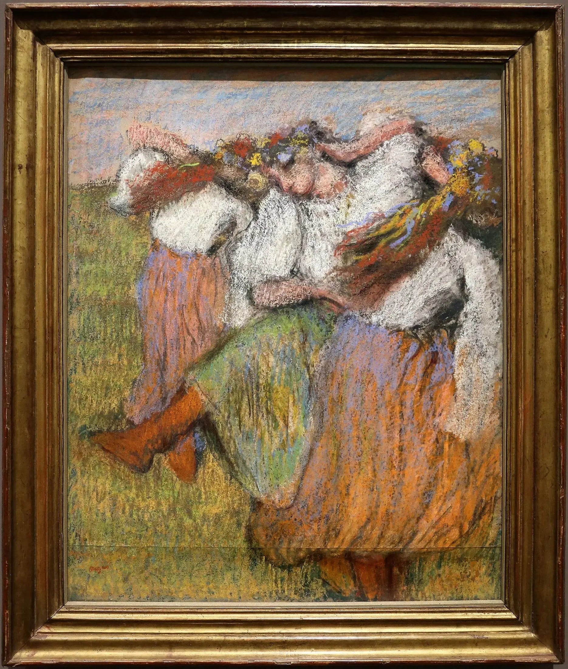 Danseurs ukrainiens - Edgar Degas image 2 reproduction d’œuvre d’art à l’huile