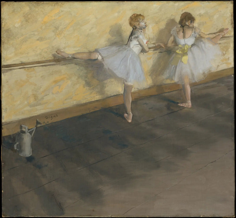 Danseuses à la barre - Edgar Degas