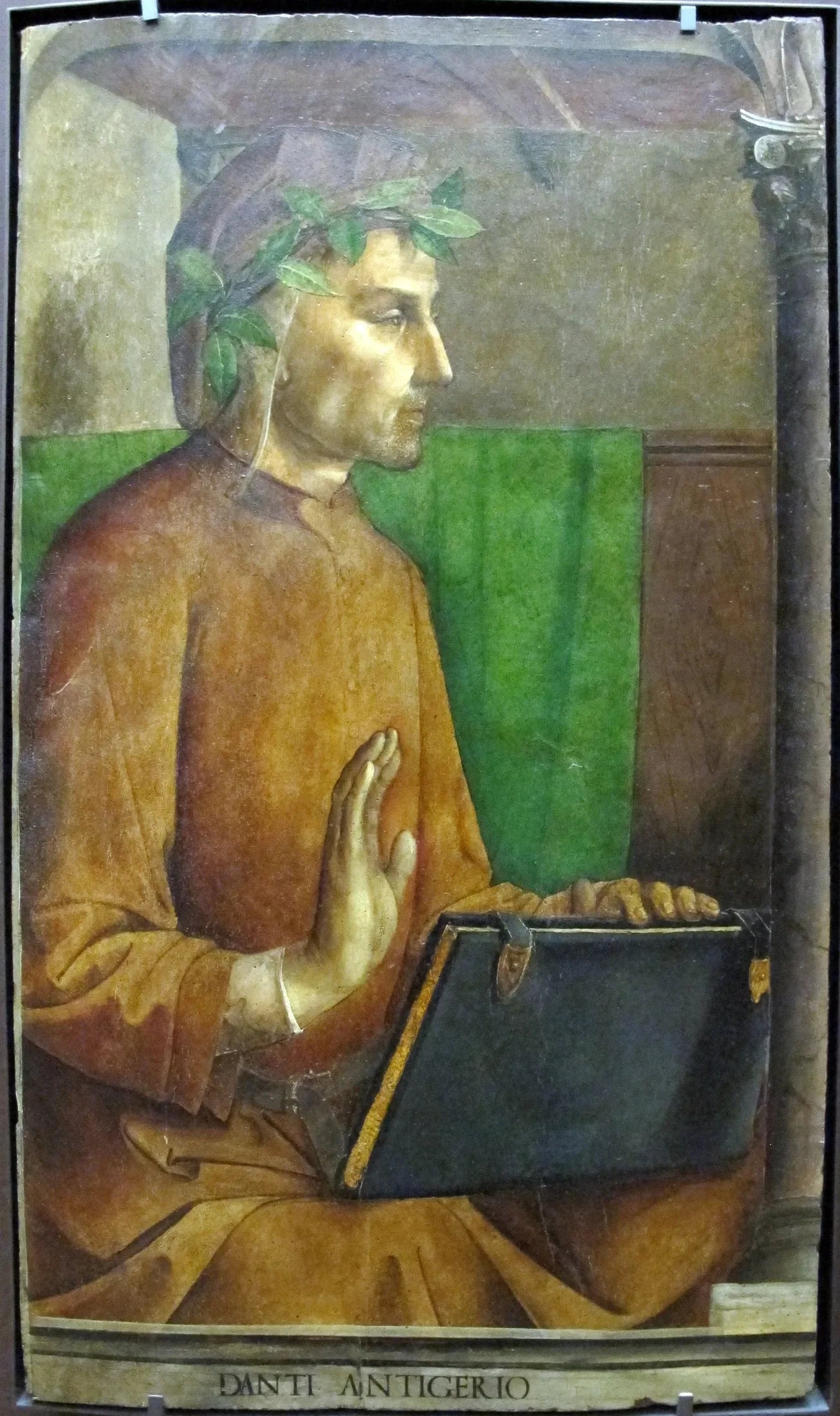 Dante Alighieri - Pedro Berruguete image 1 reproduction artisanale de tableau