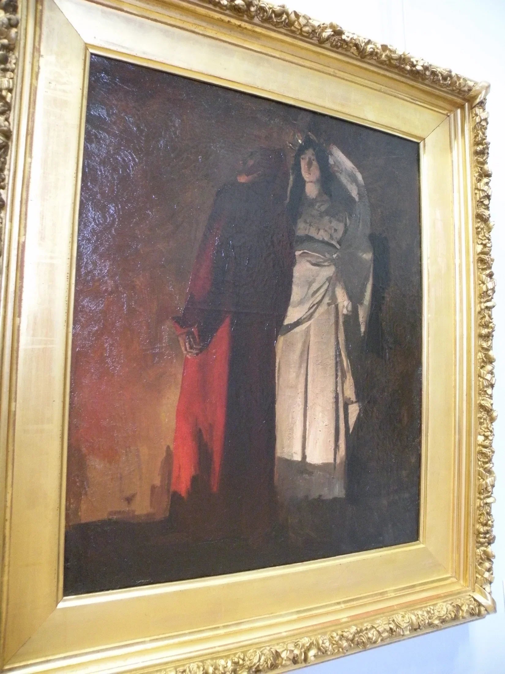 Dante et Virgile aux Enfers - Henri-Jean Guillaume Martin image 1 copie peinte à la main à l’huile