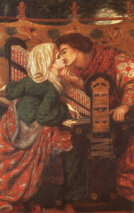 La Lune de miel du roi René - Dante Gabriel Rossetti