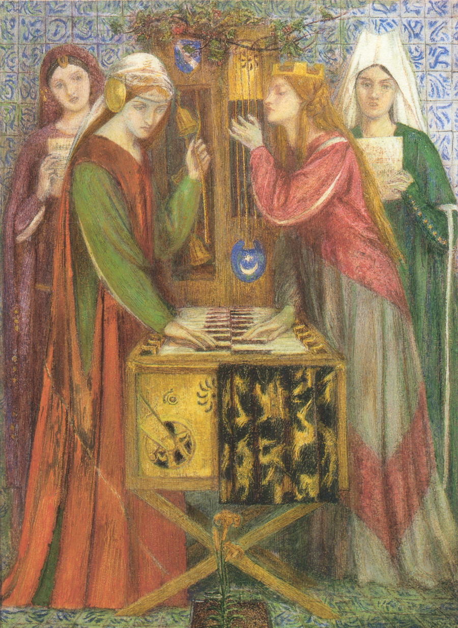 Le Cabinet bleu - Dante Gabriel Rossetti