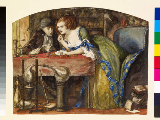 Le Laboratoire - Dante Gabriel Rossetti