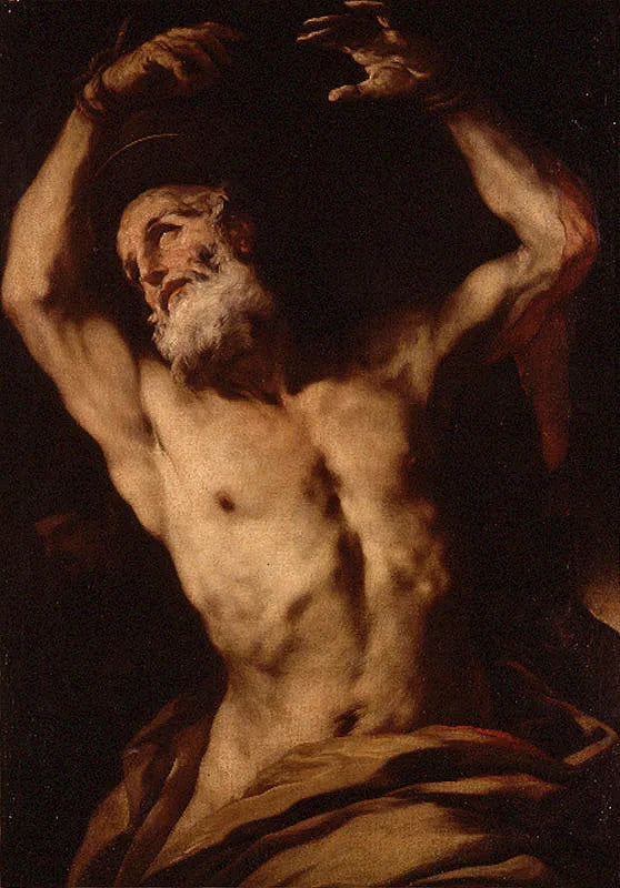 Das Martyrium des St. Bartolomäus - Luca Giordano image 1 reproduction de peinture à l’huile
