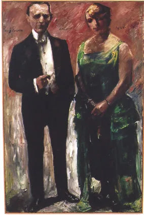 David and Lola Leder - Lovis Corinth