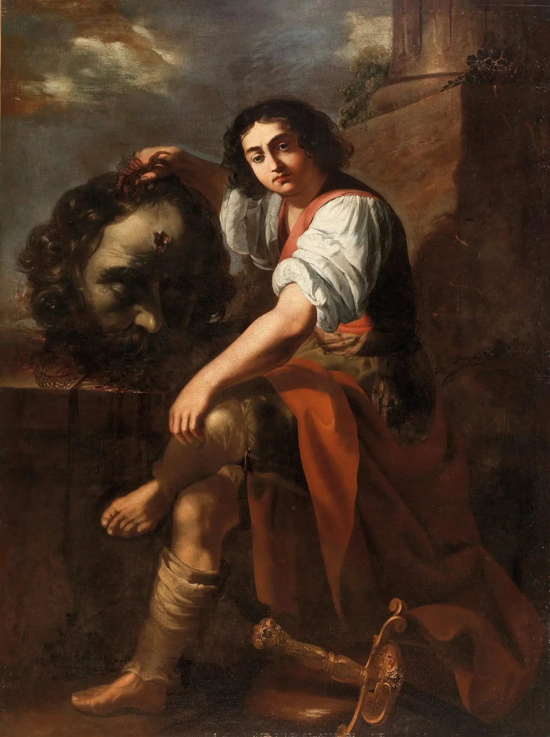David avec la tête de Goliath - Artemisia Gentileschi