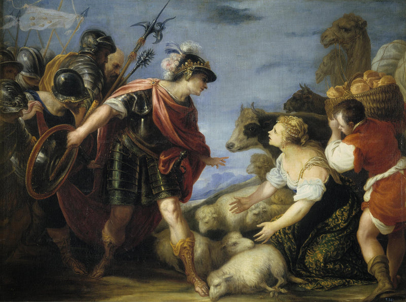 David et Abigaïl - Juan Antonio de Frías y Escalante