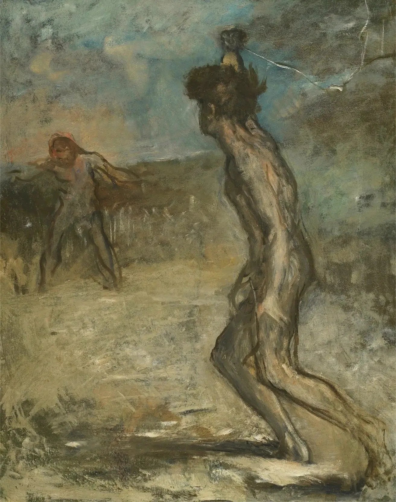 David et Goliath - Edgar Degas image 1 copie de tableau peinte à la main